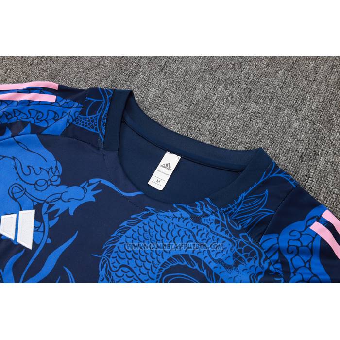 Chandal del Real Madrid Dragon Manga Corta 2024-2025 Azul - Pantalon Corto